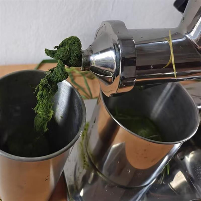 Cold Press Juicer - Separation Of Residue Juice Fruit Vegetable