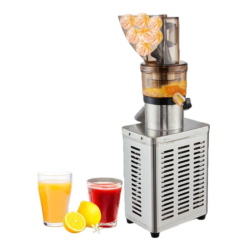 Cold Press Juicer - 1200W stainless steel cutting-free automatic feeding
