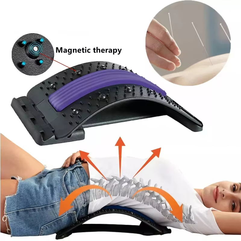 Posture Corrector Back Brace - Magnetic Back Massager Muscle Relax Stretcher