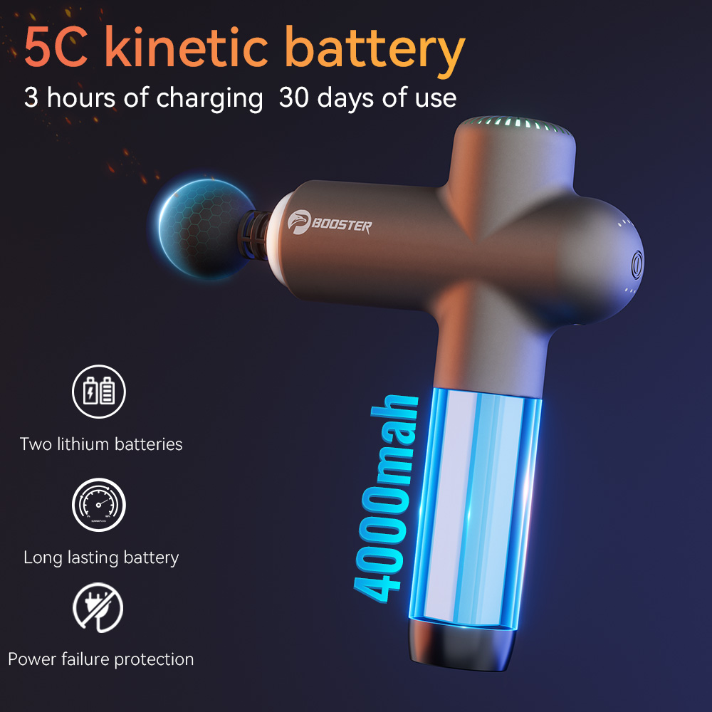 Booster Massage Gun Electric N - Health Wellness Fitness recension och pris