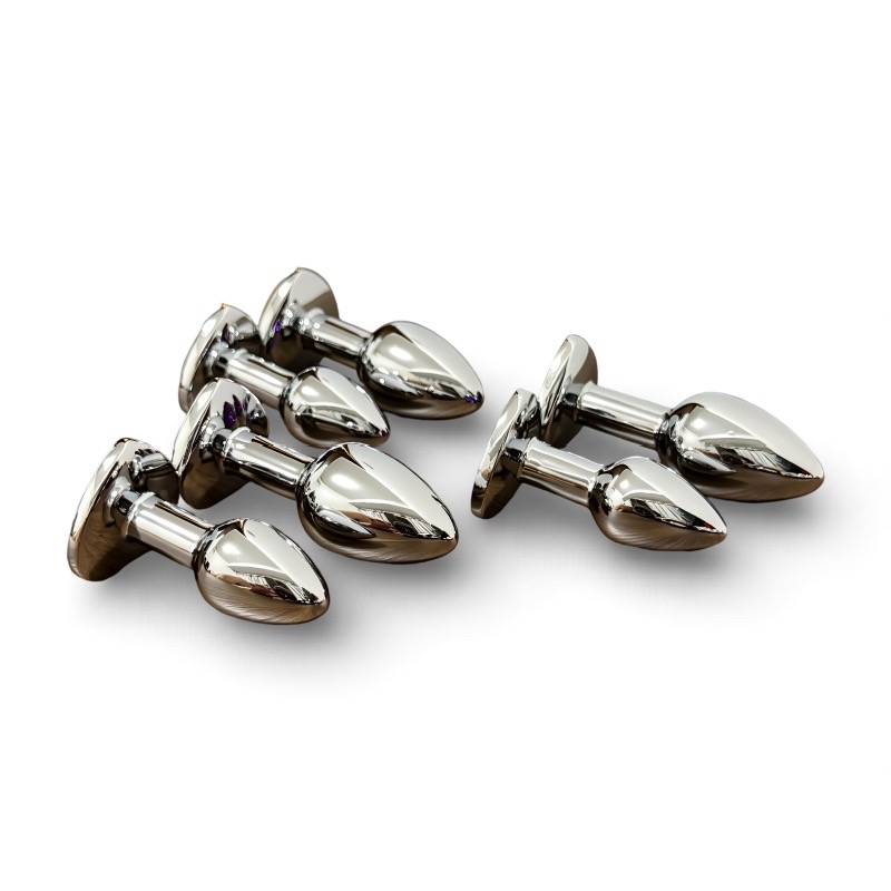 Mini Metal Anal Plug Set for B - Health With Wellness recension och pris