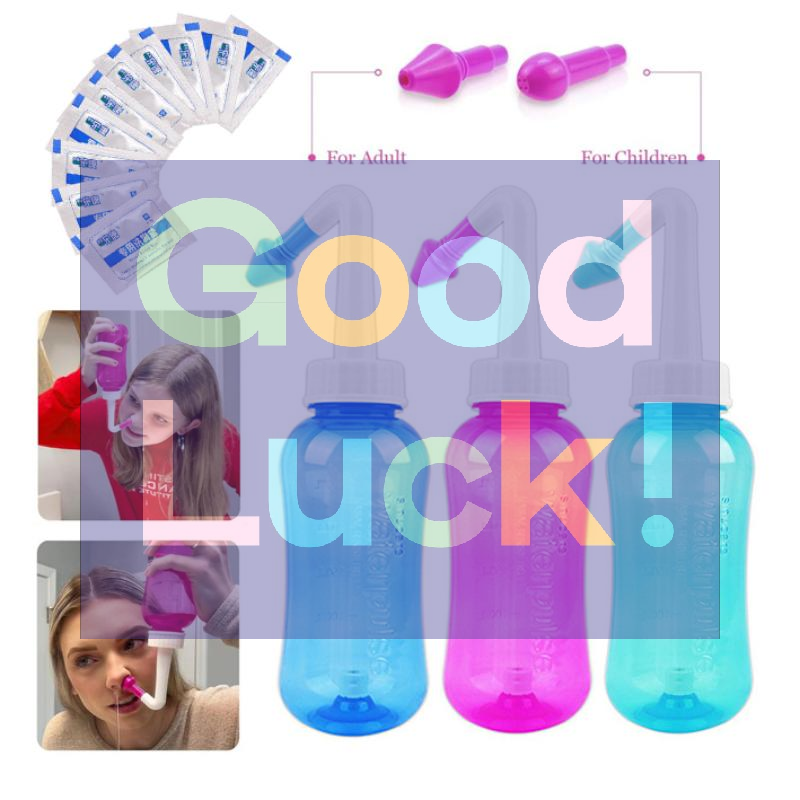 【WA】Nasal Irrigator Rinse Bott - Neti Pot Nasal Rinse recension och pris