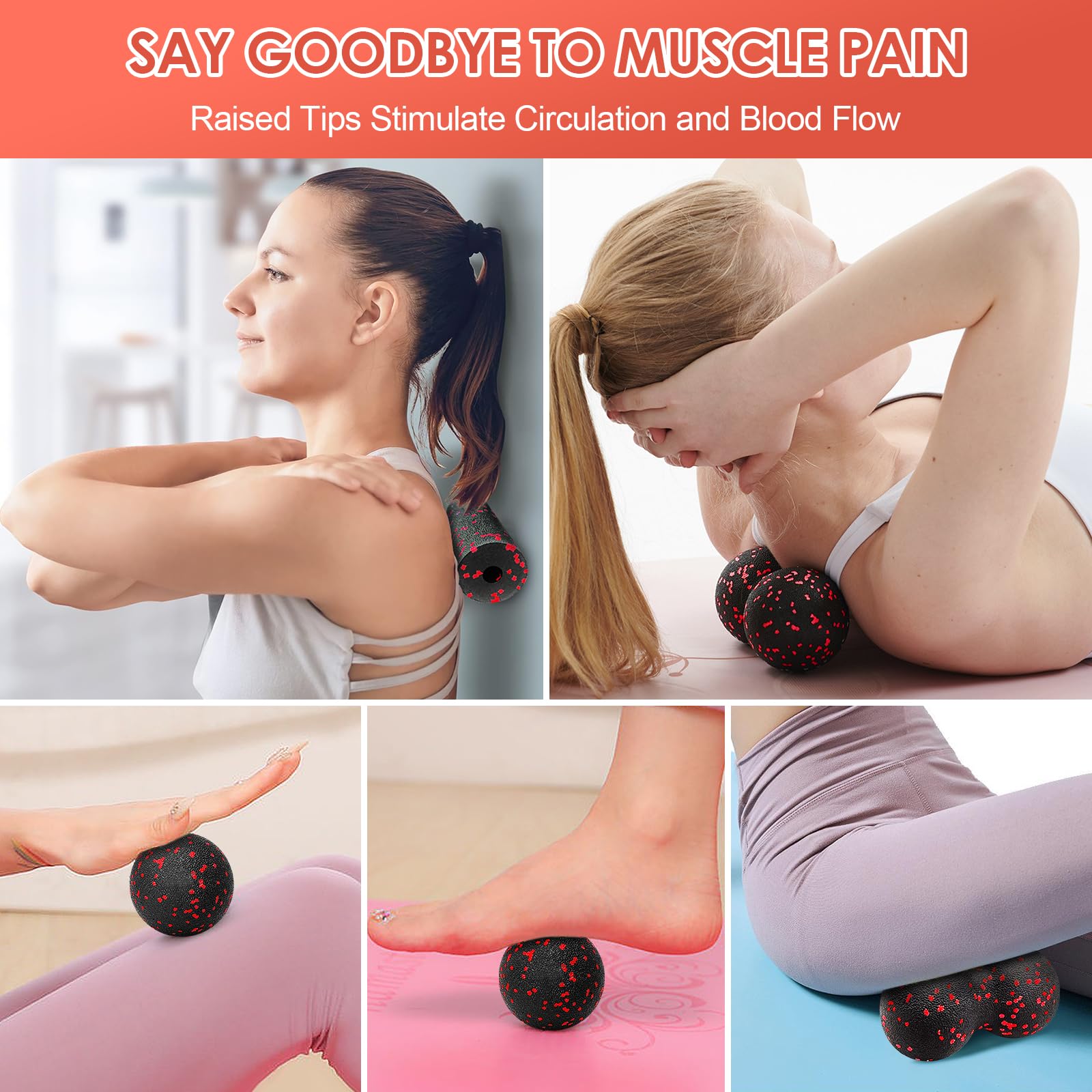 Hollow Yoga Roller Massage Pea - Health Wellness Fitness recension och pris