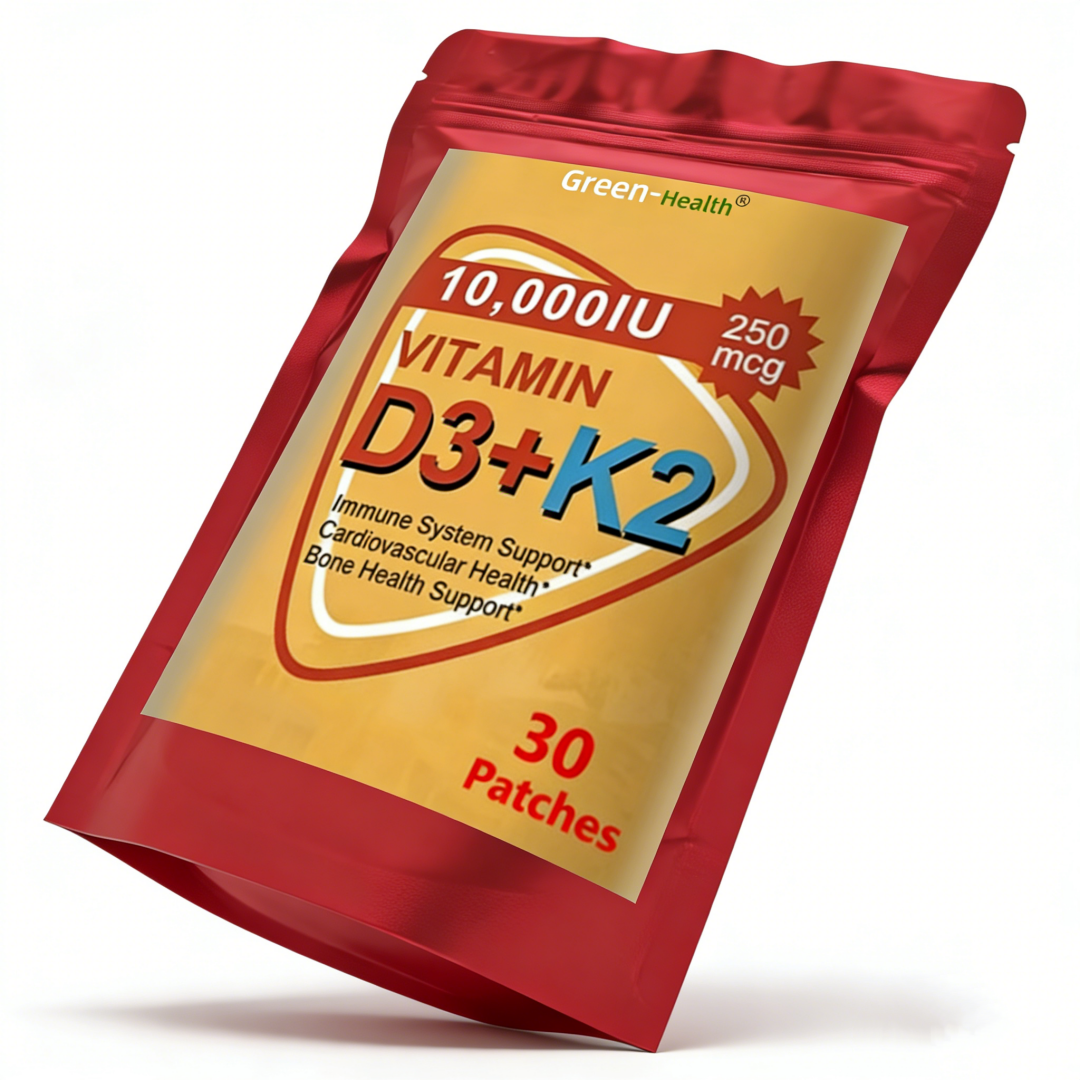 Hot sale Vitamin D3 & K2 Patch - Health With Wellness recension och pris
