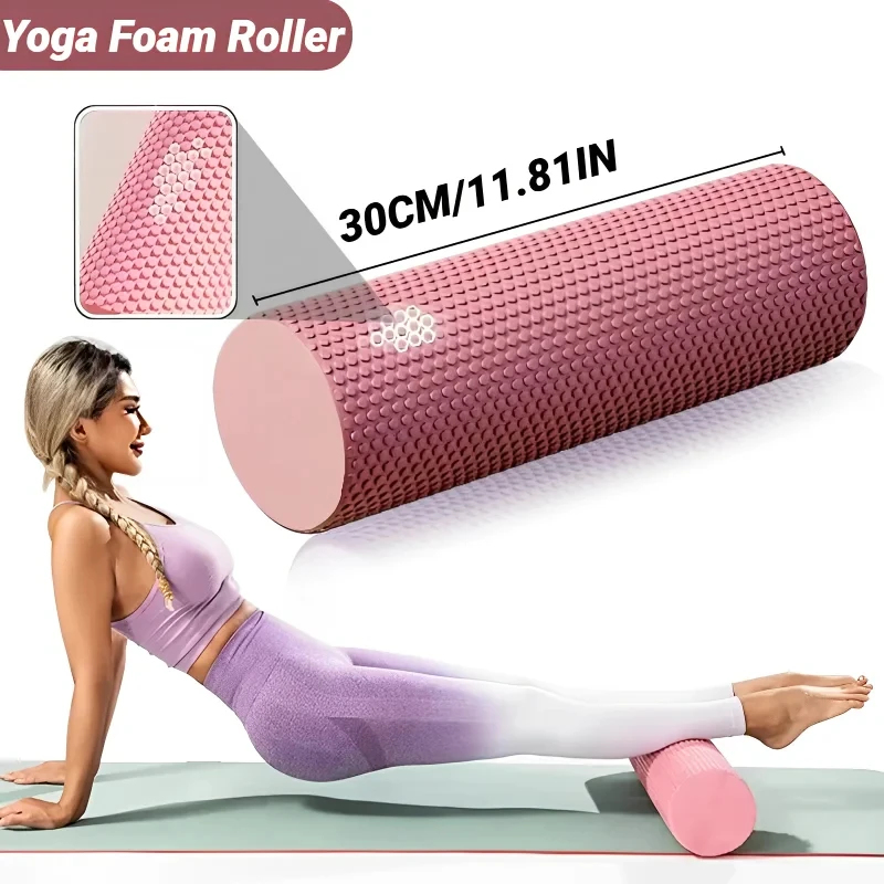 Hexagonal EVA Foam Yoga Roller - Health Wellness Fitness recension och pris