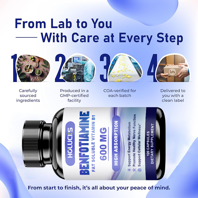 Benfotiamine Capsules, with Fa - Health With Wellness recension och pris