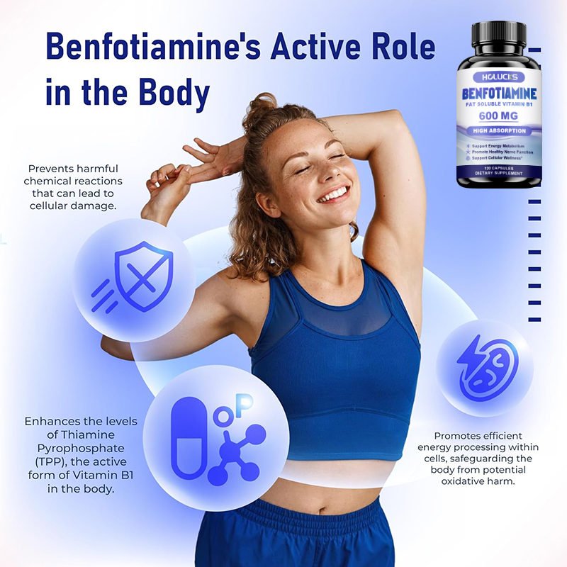 Benfotiamine Capsules, with Fa - Health With Wellness recension och pris