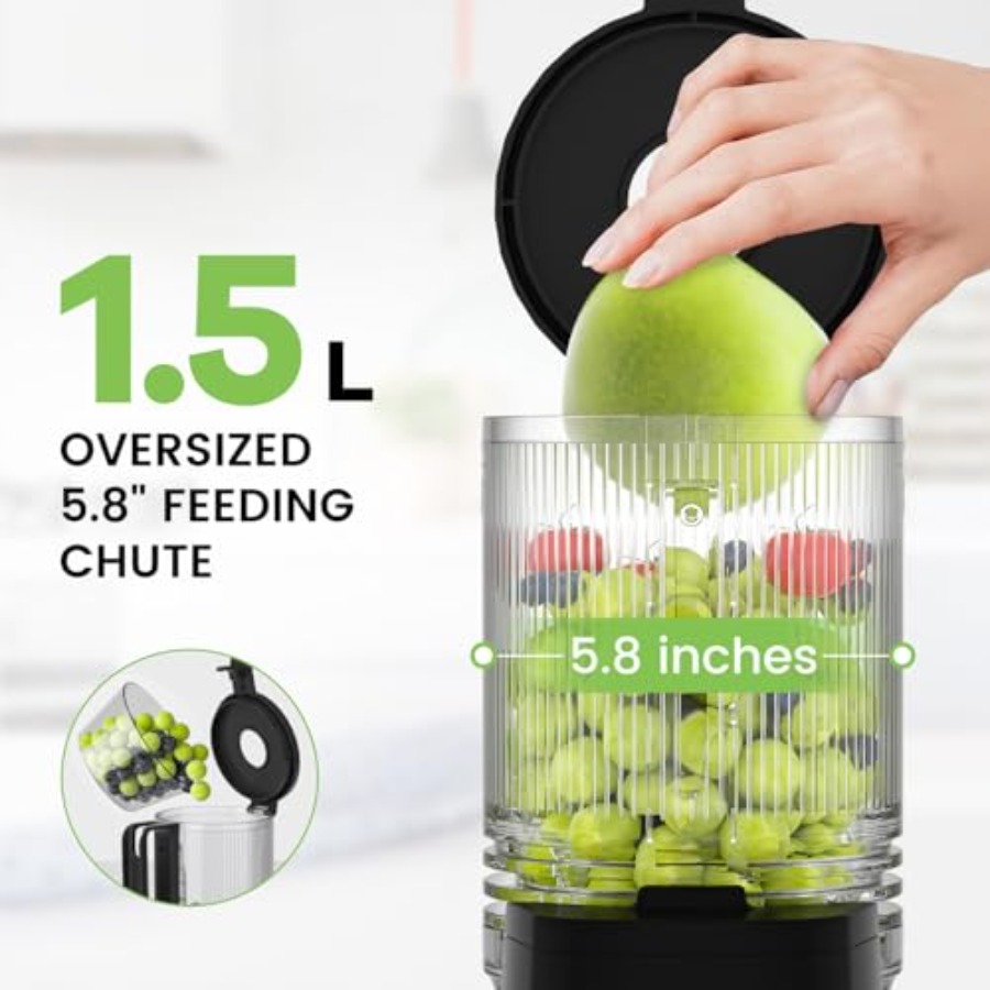 Masticating juicer for home ki - Cold Press Juicer recension och pris