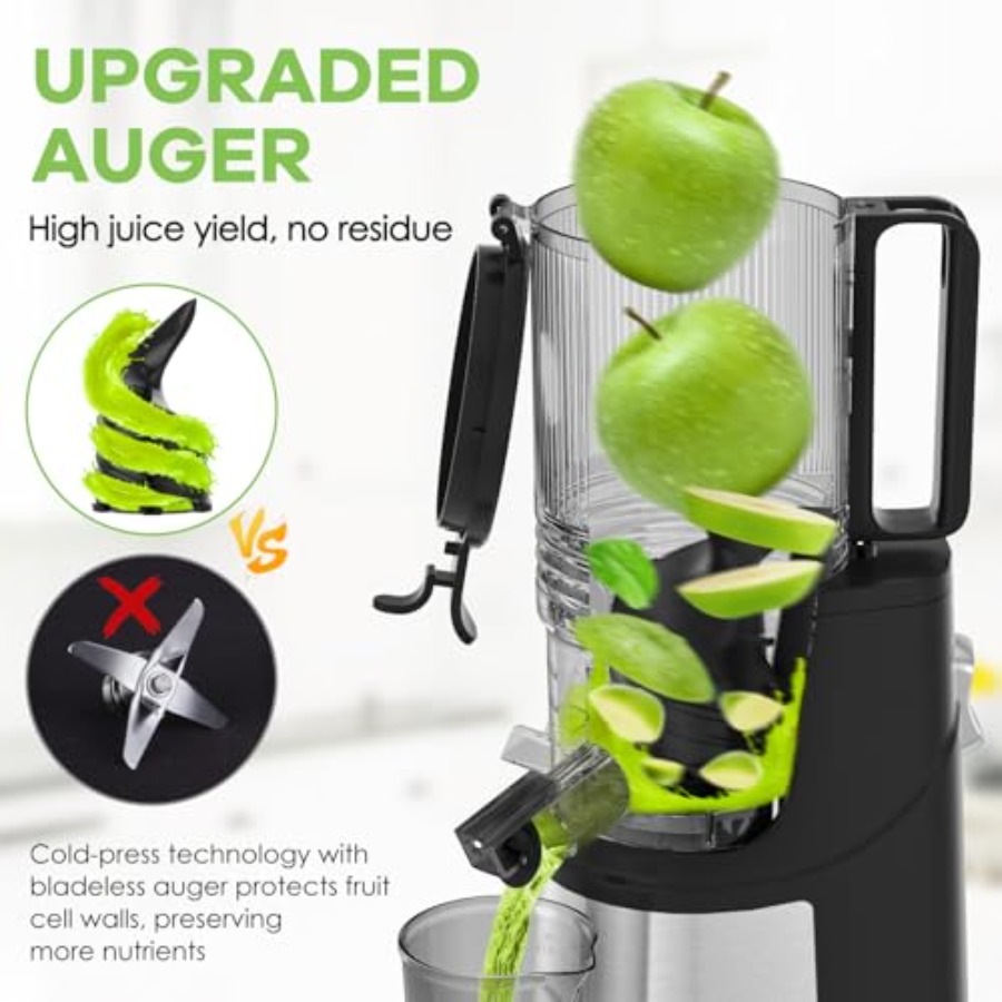 Masticating juicer for home ki - Cold Press Juicer recension och pris
