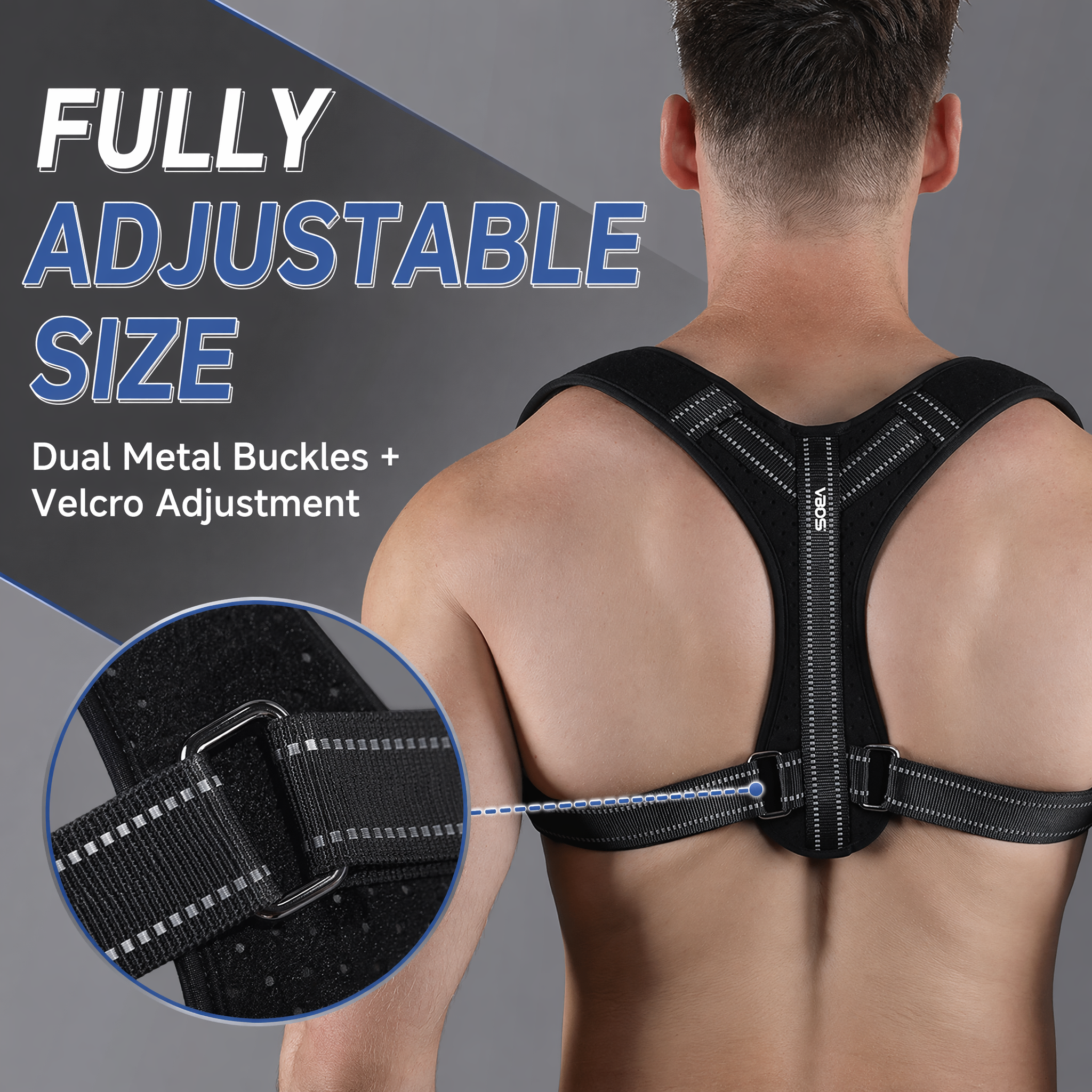 VBOSI Back Posture Corrector B - Posture Corrector Back Brace recension och pris