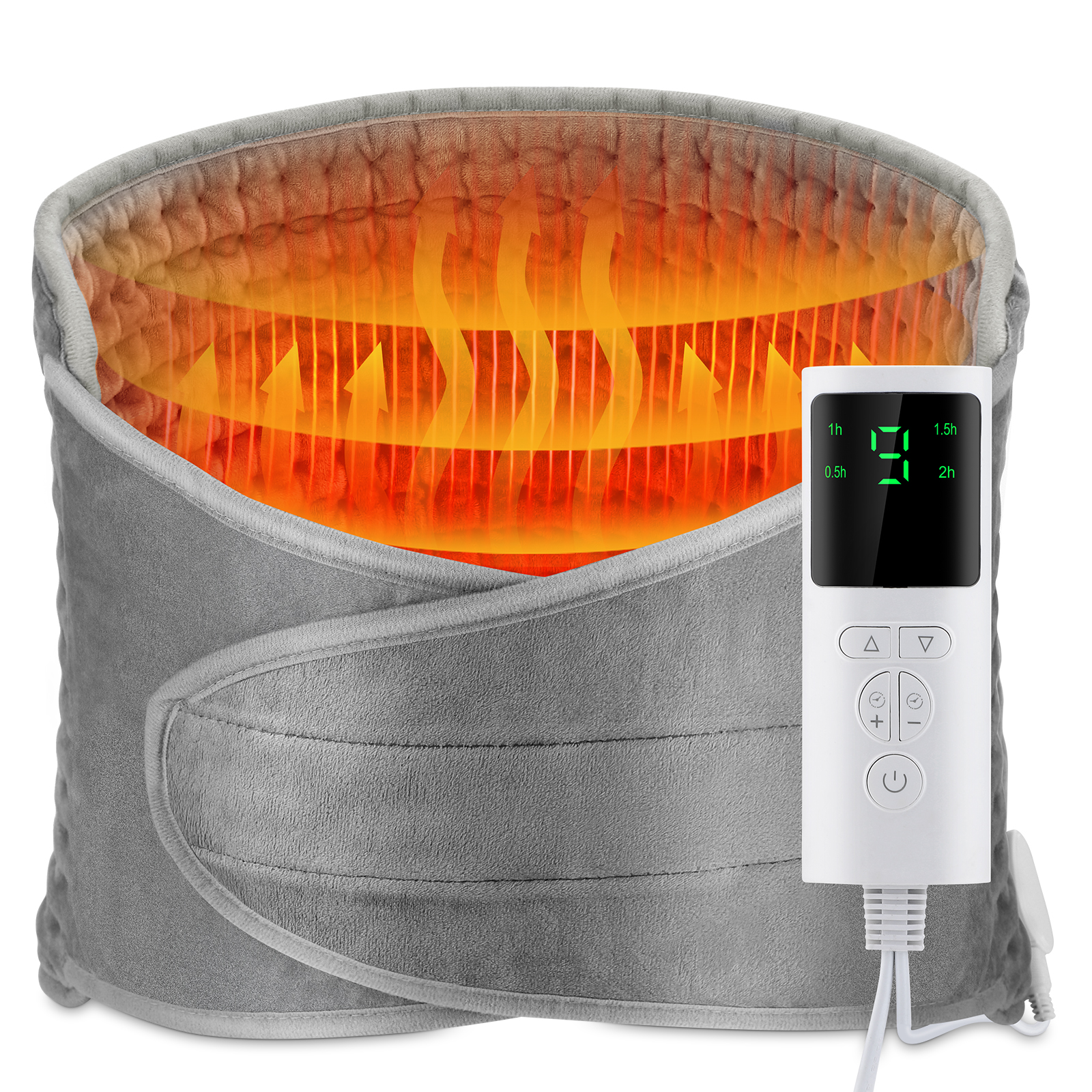 Back Heating Support Belt Elec - Posture Corrector Back Brace recension och pris