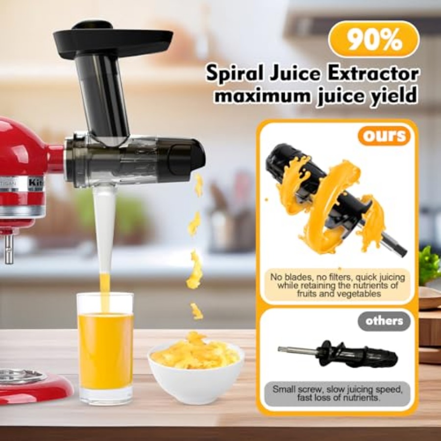 Masticating Juicer Attachment  - Cold Press Juicer recension och pris
